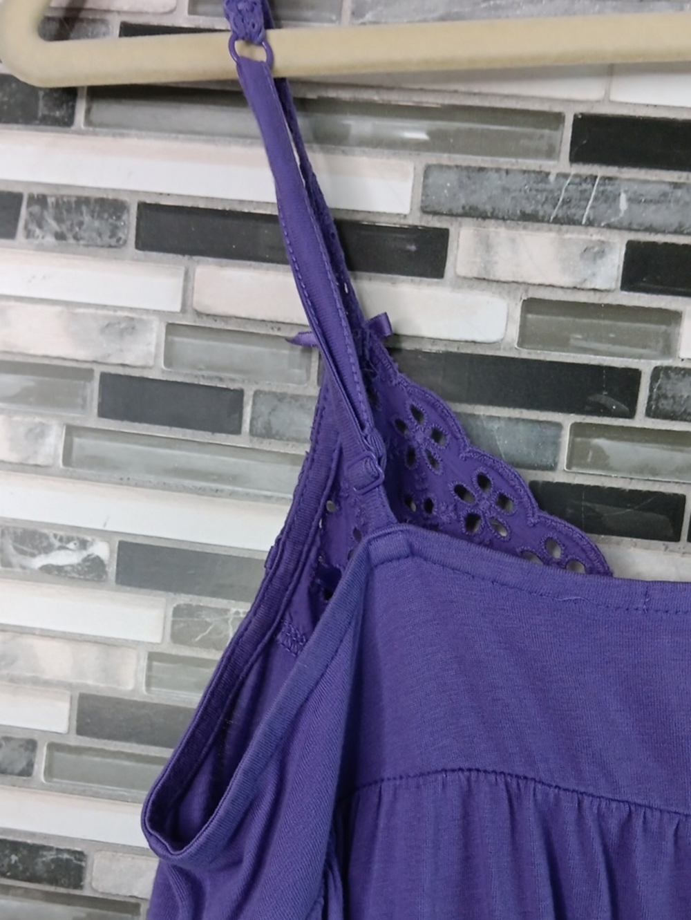 Victoria's Secret Purple Babydoll XS/TP/XP Camisole Y2k Loungewear - Picture 8 of 11